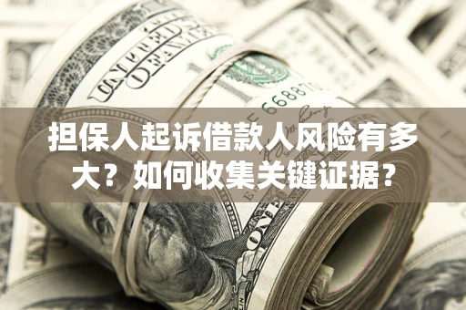 北京担保人起诉借款人风险有多大？如何收集关键证据？