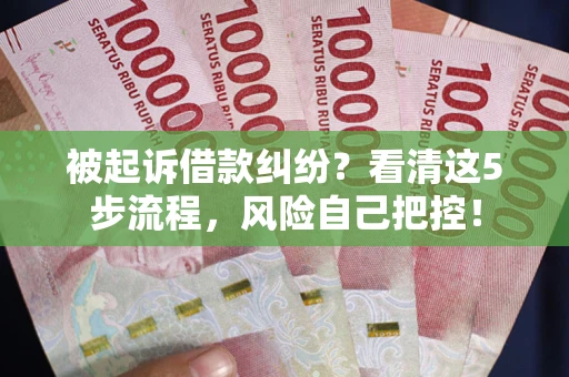 北京被起诉借款纠纷？看清这5步流程，风险自己把控！